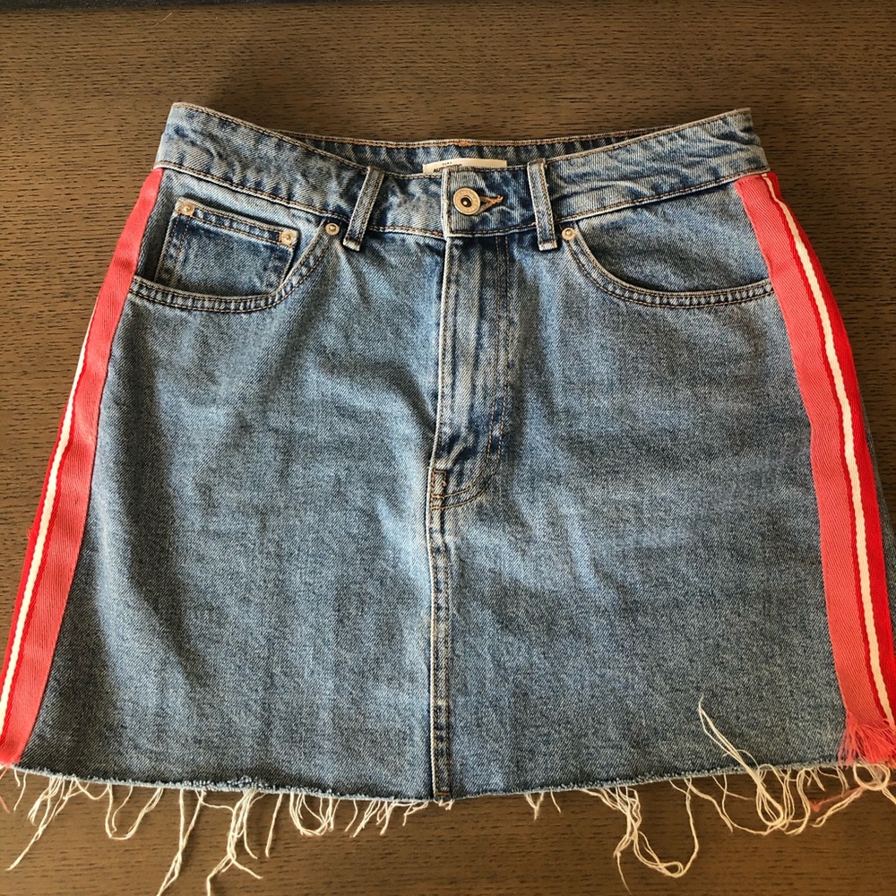 Zara denim skirt
